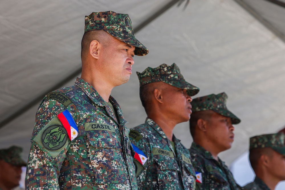3rd LCT Holds Relief and Appointment Ceremony while deployed to the Philippines