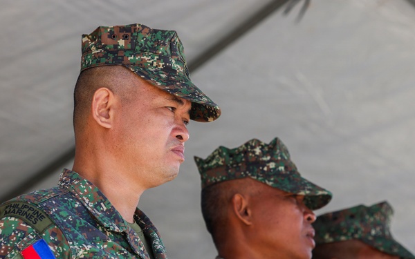 3rd LCT Holds Relief and Appointment Ceremony while deployed to the Philippines