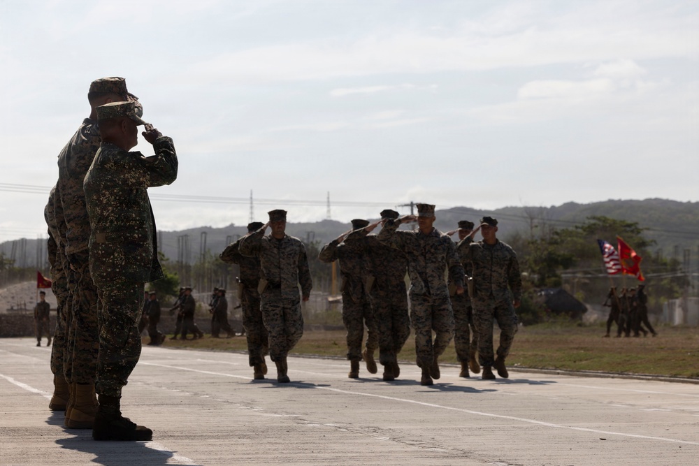 3rd LCT Holds Relief and Appointment Ceremony while deployed to the Philippines