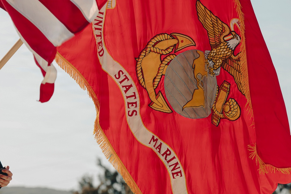3rd LCT Holds Relief and Appointment Ceremony while deployed to the Philippines