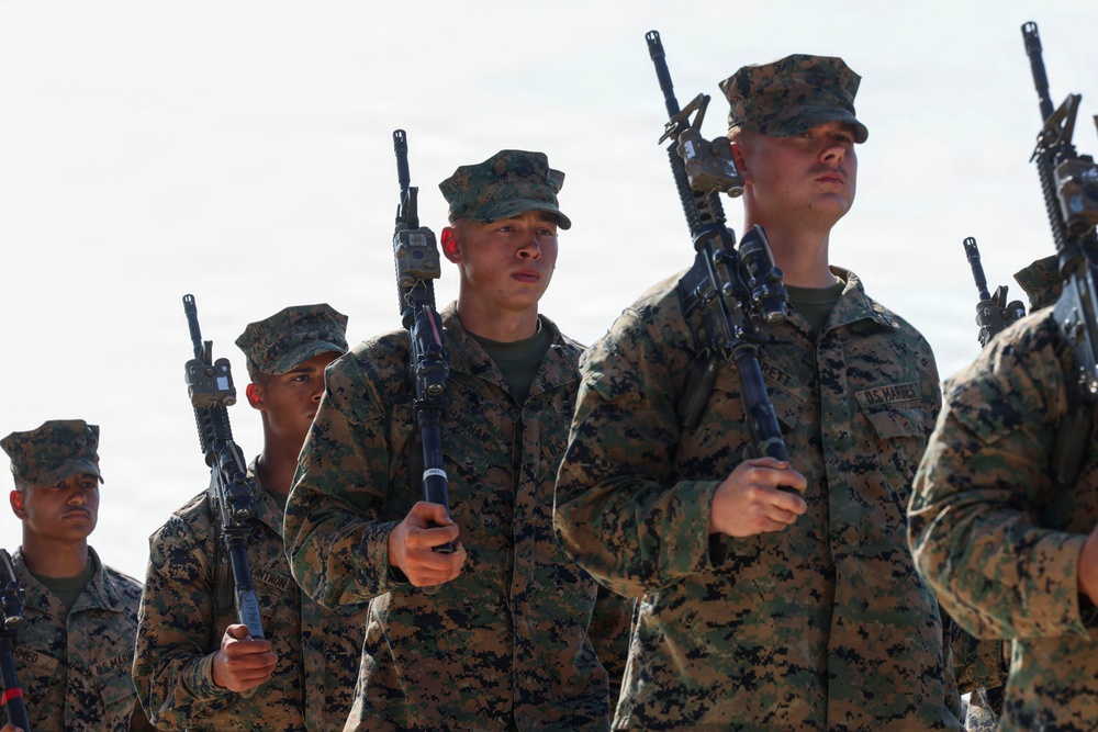 3rd LCT Holds Relief and Appointment Ceremony while deployed to the Philippines