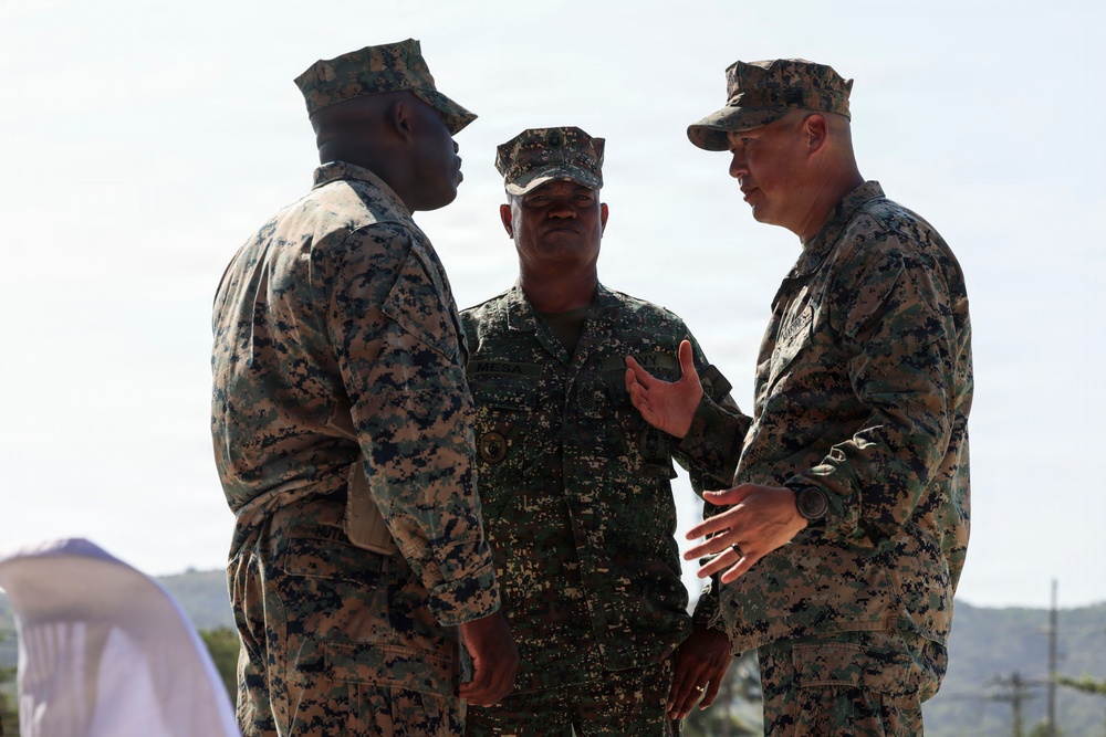 3rd LCT Holds Relief and Appointment Ceremony while deployed to the Philippines