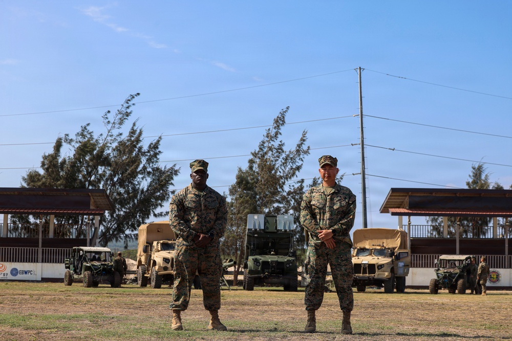 3rd LCT Holds Relief and Appointment Ceremony while deployed to the Philippines