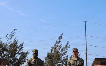3rd LCT Holds Relief and Appointment Ceremony while deployed to the Philippines