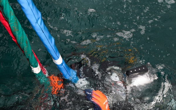 U.S. Navy Seabee Divers Conduct Underwater Infrastructure Repairs in Croatia