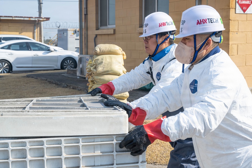 8th Logistics Readiness Squadron conducts training with defense logistics agencies at Gunsan