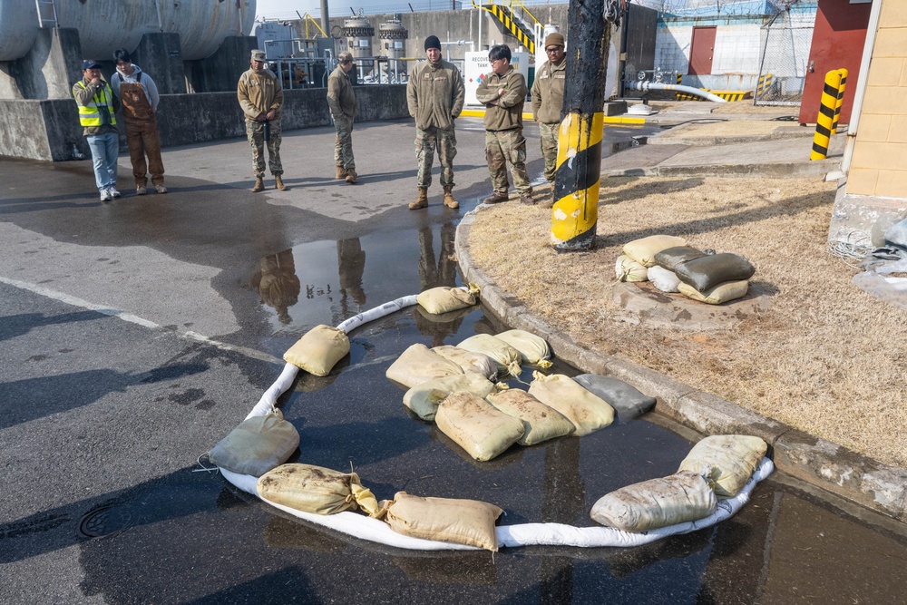 8th Logistics Readiness Squadron conducts training with defense logistics agencies at Gunsan