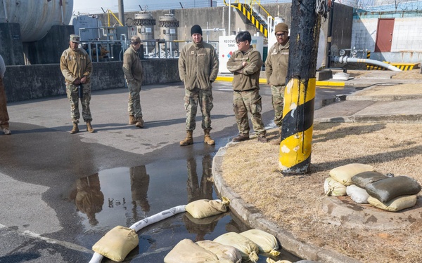 8th Logistics Readiness Squadron conducts training with defense logistics agencies at Gunsan