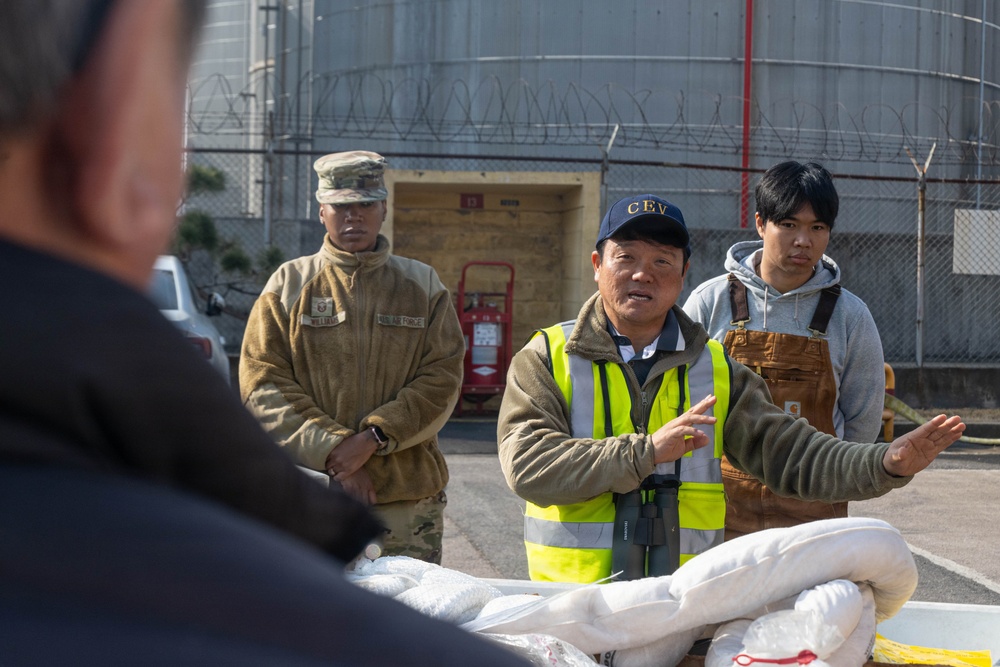 8th Logistics Readiness Squadron conducts training with defense logistics agencies at Gunsan