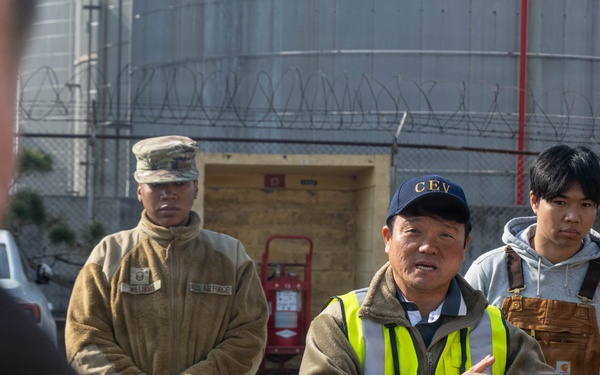 8th Logistics Readiness Squadron conducts training with defense logistics agencies at Gunsan