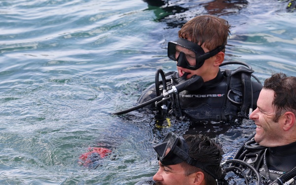 U.S. Navy Seabee Divers Conduct Underwater Infrastructure Repairs in Croatia