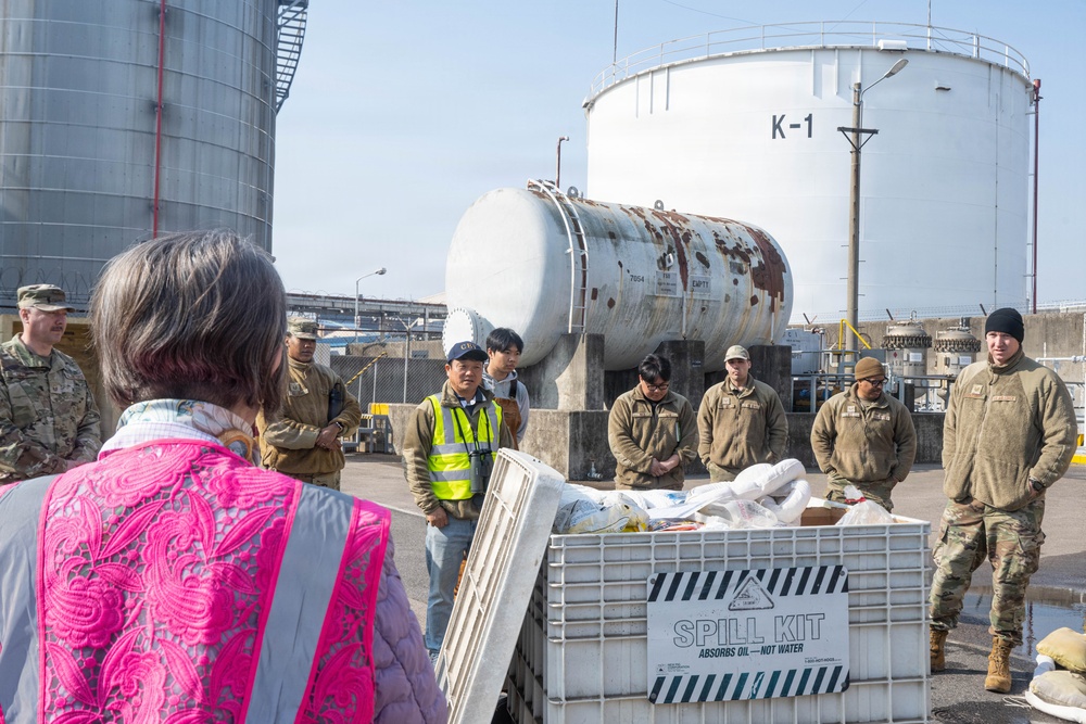 8th Logistics Readiness Squadron conducts training with defense logistics agencies at Gunsan