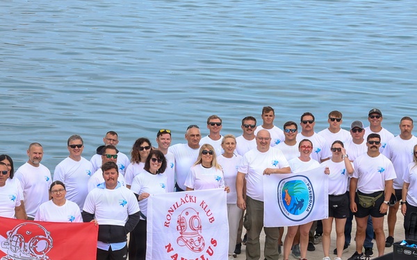 U.S. Navy Seabee Divers Conduct Underwater Infrastructure Repairs in Croatia