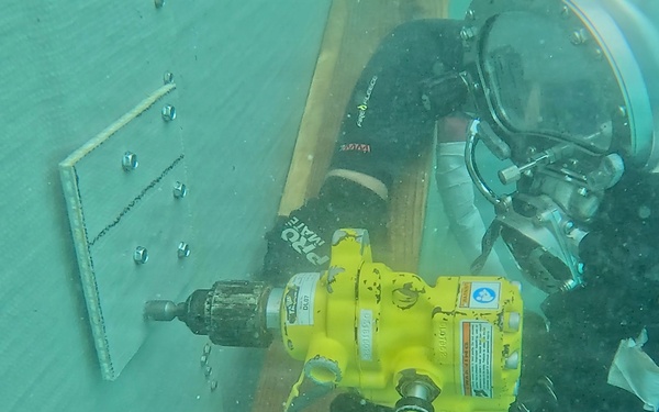 U.S. Navy Divers Conduct Maritime Infrastructure Repairs in Croatia