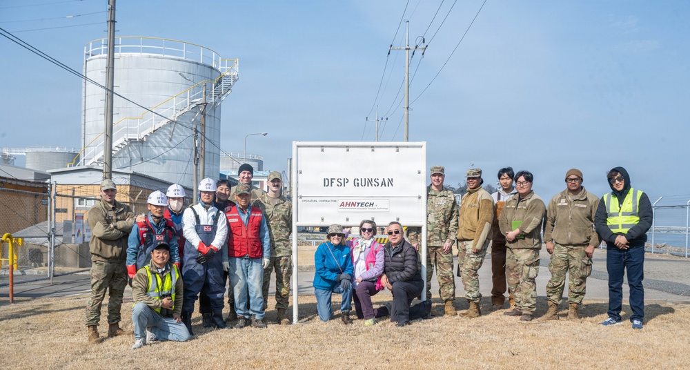 8th Logistics Readiness Squadron conducts training with defense logistics agencies at Gunsan