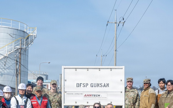 8th Logistics Readiness Squadron conducts training with defense logistics agencies at Gunsan