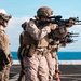 11th MEU Marines Conduct Marksmanship Training aboard USS Portland