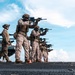 11th MEU Marines Conduct Marksmanship Training aboard USS Portland