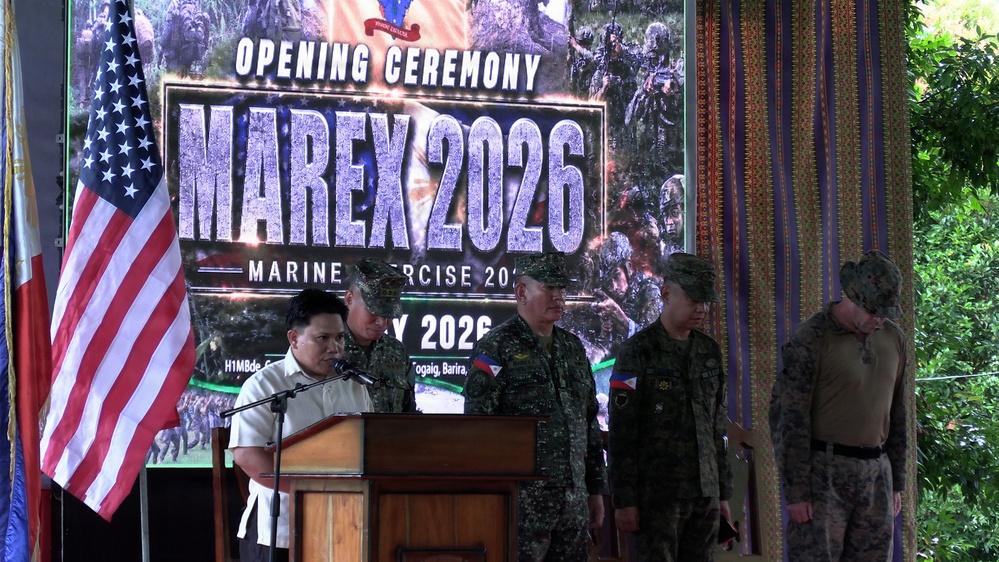 MAREX 2026 opening ceremony