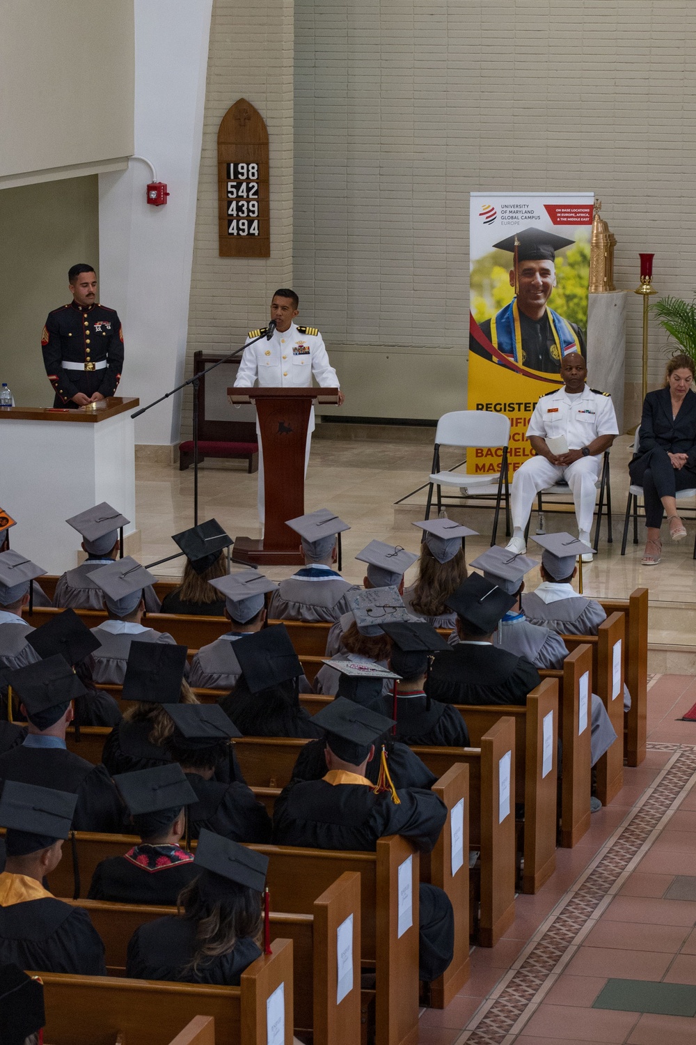 Naval Station Rota holds college graduation ceremony