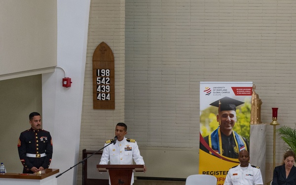 Naval Station Rota holds college graduation ceremony