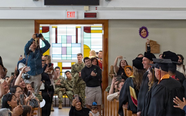 Naval Station Rota holds college graduation ceremony
