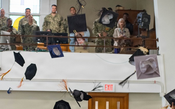 Naval Station Rota holds college graduation ceremony