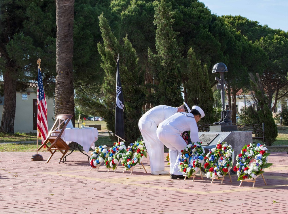 Naval Station Rota holds Memorial Day ceremony