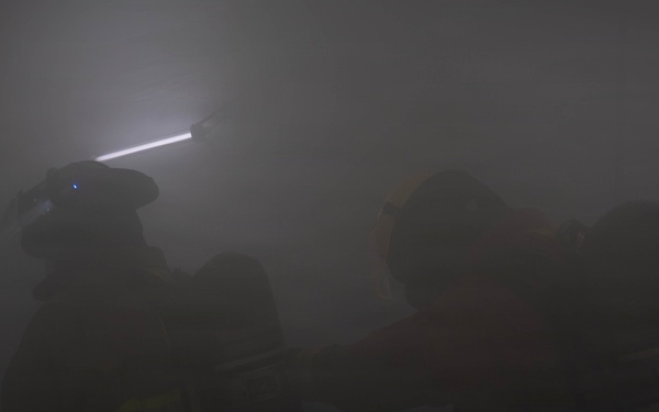 8th CES responds to simulated fire for Bev. Sent. 26-3