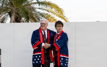 Shimoda City hosts welcome reception for officials and military members during 87th annual Black Ship Festival