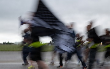 724 AMS remembers fallen comrades in Port Dawg Memorial Run