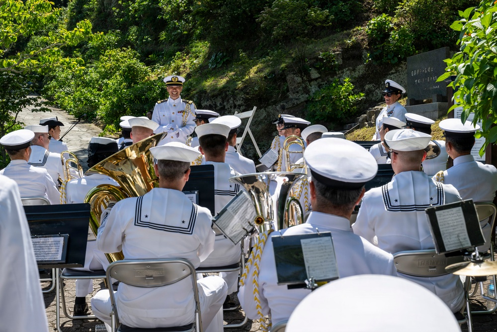 U.S. Ambassador to Japan, Mayor of Newport, R.I., and U.S. military commanding officers participate in 87th annual Black Ship Festival Official Ceremony in Shimoda, Japan