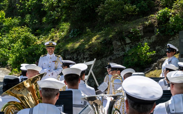 U.S. Ambassador to Japan, Mayor of Newport, R.I., and U.S. military commanding officers participate in 87th annual Black Ship Festival Official Ceremony in Shimoda, Japan