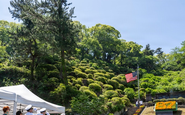 U.S. Ambassador to Japan, Mayor of Newport, R.I., and U.S. military commanding officers participate in 87th annual Black Ship Festival Official Ceremony in Shimoda, Japan