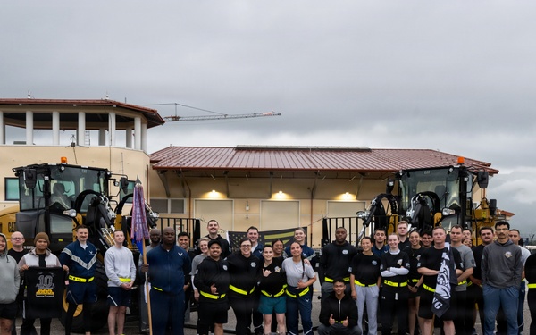 724 AMS remembers fallen comrades in Port Dawg Memorial Run