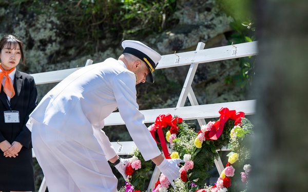 U.S. Ambassador to Japan, Mayor of Newport, R.I., and U.S. military commanding officers participate in 87th annual Black Ship Festival Official Ceremony in Shimoda, Japan