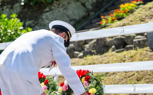 U.S. Ambassador to Japan, Mayor of Newport, R.I., and U.S. military commanding officers participate in 87th annual Black Ship Festival Official Ceremony in Shimoda, Japan