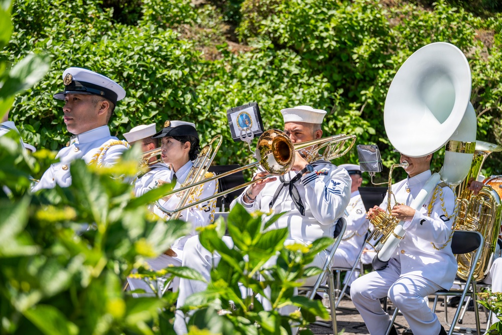 U.S. Ambassador to Japan, Mayor of Newport, R.I., and U.S. military commanding officers participate in 87th annual Black Ship Festival Official Ceremony in Shimoda, Japan
