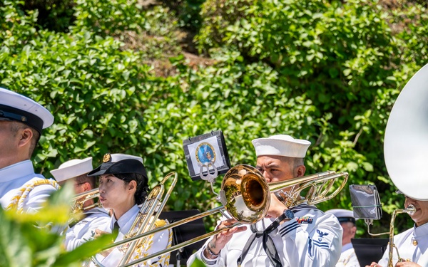 U.S. Ambassador to Japan, Mayor of Newport, R.I., and U.S. military commanding officers participate in 87th annual Black Ship Festival Official Ceremony in Shimoda, Japan