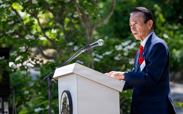 U.S. Ambassador to Japan, Mayor of Newport, R.I., and U.S. military commanding officers participate in 87th annual Black Ship Festival Official Ceremony in Shimoda, Japan