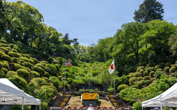 U.S. Ambassador to Japan, Mayor of Newport, R.I., and U.S. military commanding officers participate in 87th annual Black Ship Festival Official Ceremony in Shimoda, Japan