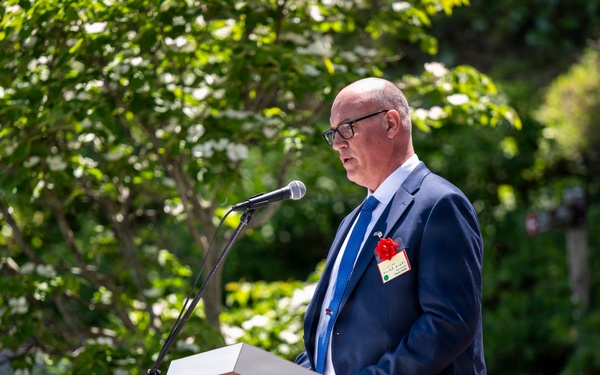 U.S. Ambassador to Japan, Mayor of Newport, R.I., and U.S. military commanding officers participate in 87th annual Black Ship Festival Official Ceremony in Shimoda, Japan