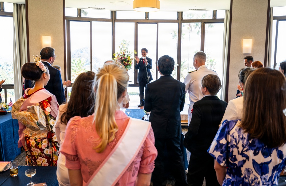 Shimoda City, Japan hosts VIP luncheon for officials and military members during 87th annual Black Ship Festival