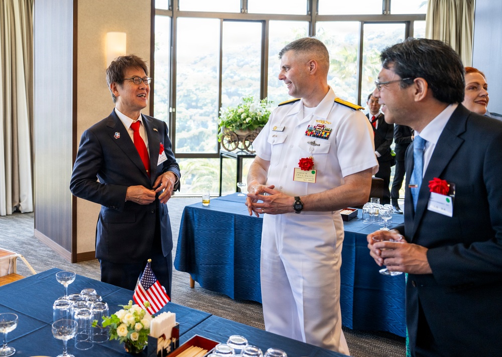Shimoda City, Japan hosts VIP luncheon for officials and military members during 87th annual Black Ship Festival