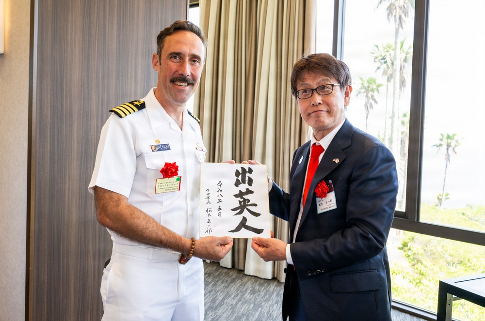Shimoda City, Japan hosts VIP luncheon for officials and military members during 87th annual Black Ship Festival