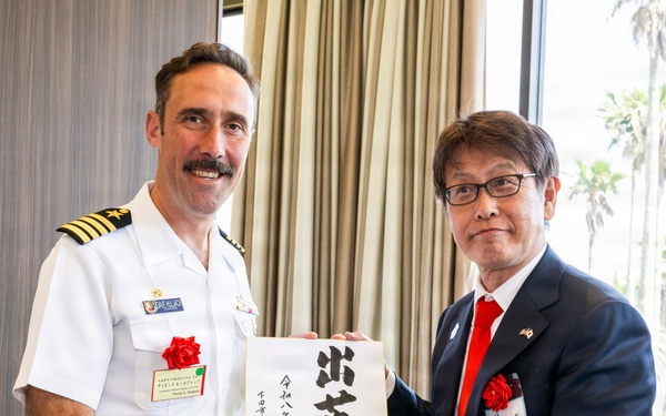 Shimoda City, Japan hosts VIP luncheon for officials and military members during 87th annual Black Ship Festival