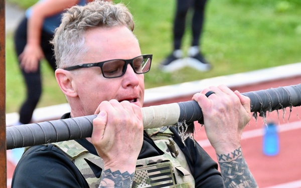 USAG Stuttgart community honors fallen during early morning Murph Challenge on Husky Field, Patch Barracks,  May 20, 2026