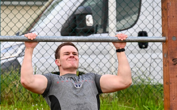 USAG Stuttgart community honors fallen during early morning Murph Challenge on Husky Field, Patch Barracks,  May 20, 2026