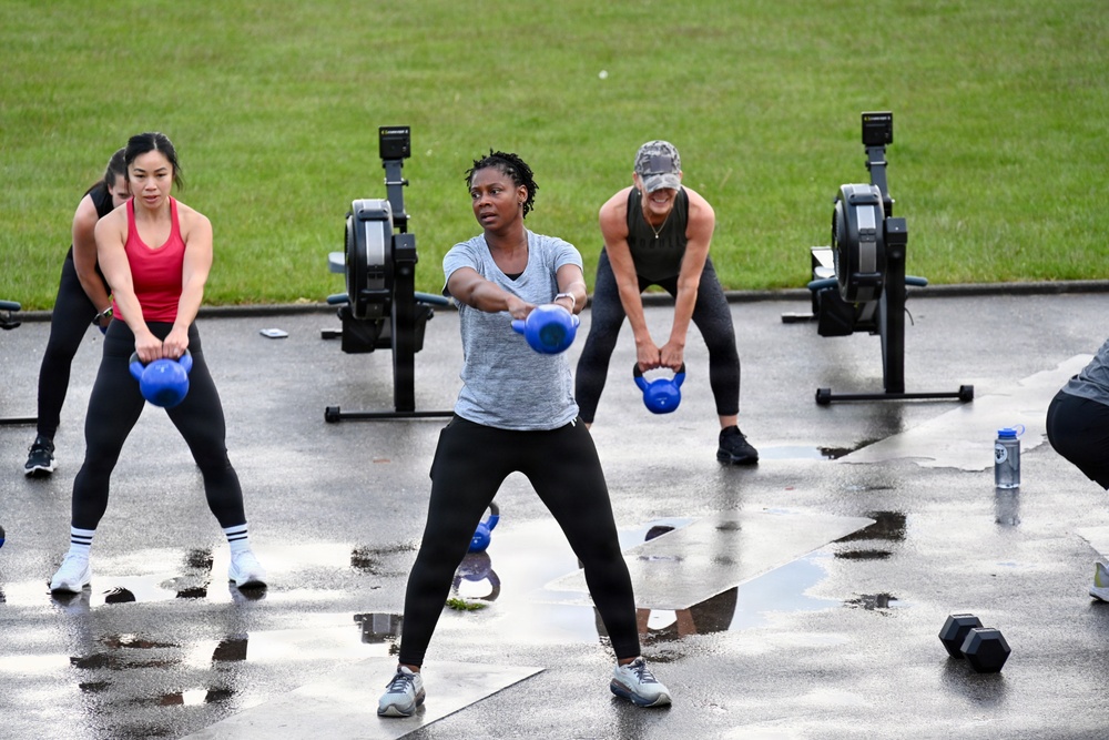USAG Stuttgart community honors fallen during early morning Murph Challenge on Husky Field, Patch Barracks,  May 20, 2026