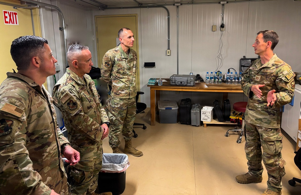 Boss Wing command team visits Djibouti